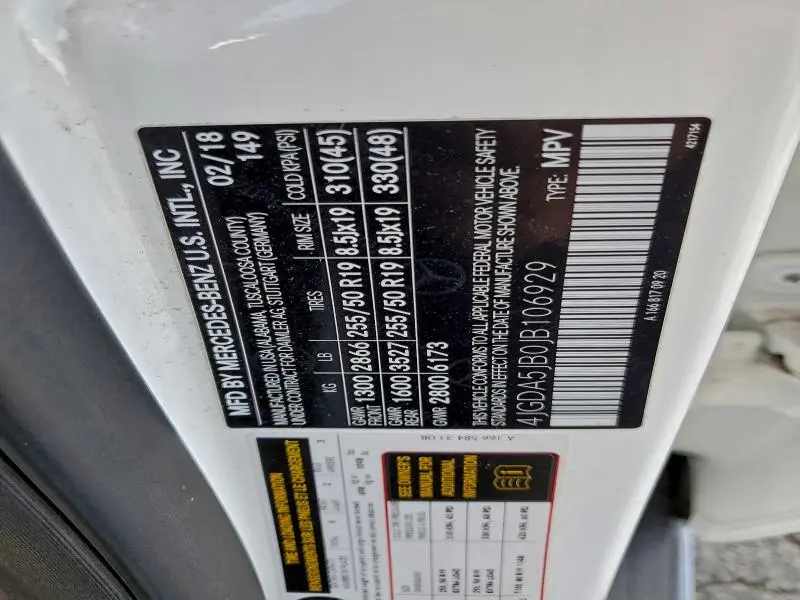 2018 MERCEDES-BENZ GLE 350  