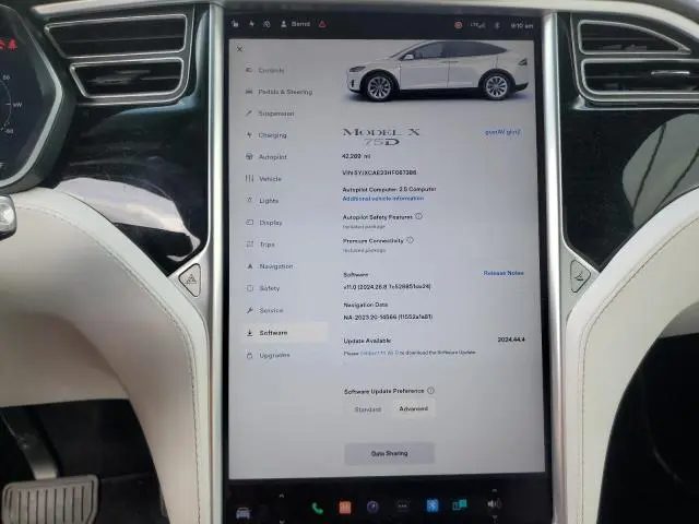 2017 TESLA MODEL X   