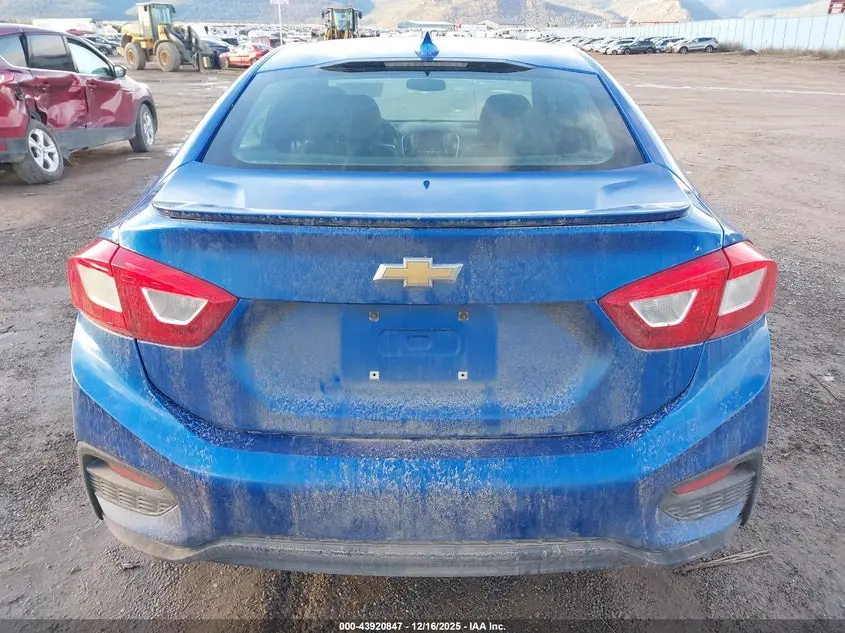 2017 CHEVROLET CRUZE LT MANUAL