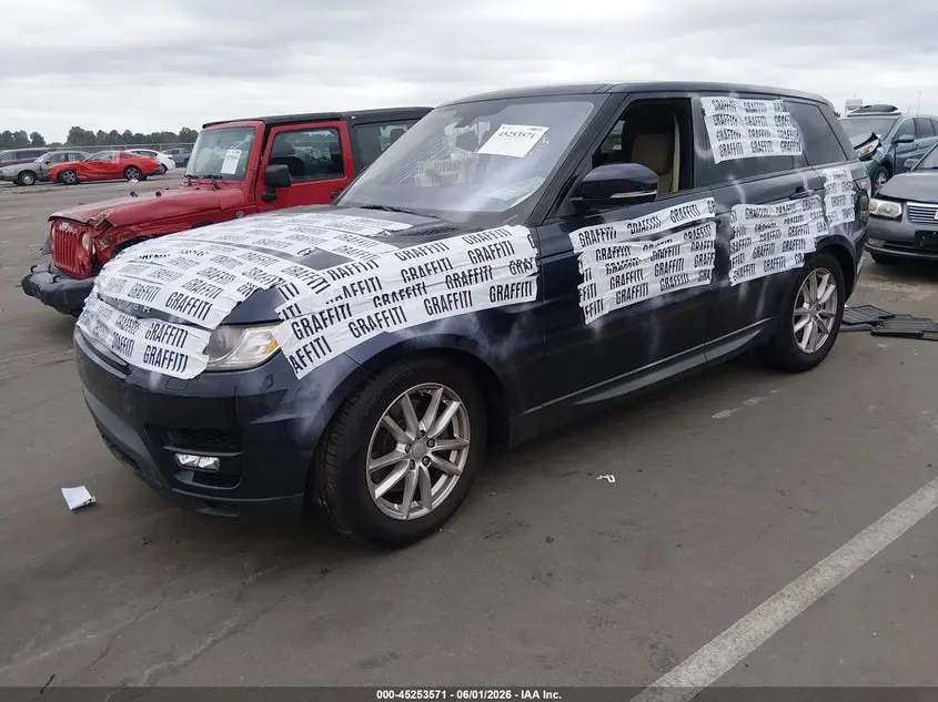 2016 LAND ROVER RANGE ROVER SPORT 3.0L V6 SUPERCHARGED SE