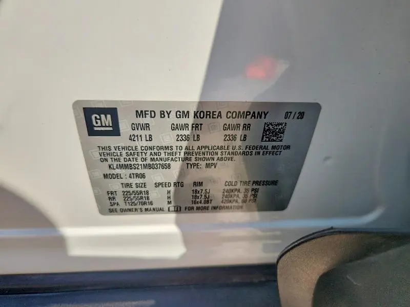2021 BUICK ENCORE GX PREFERRED  
