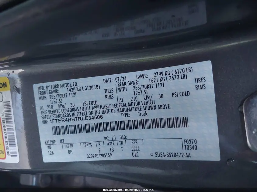 2024 FORD RANGER XLT