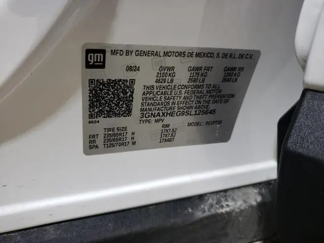 2025 CHEVROLET EQUINOX LT  