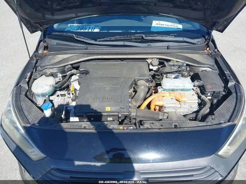 2018 HYUNDAI IONIQ HYBRID BLUE