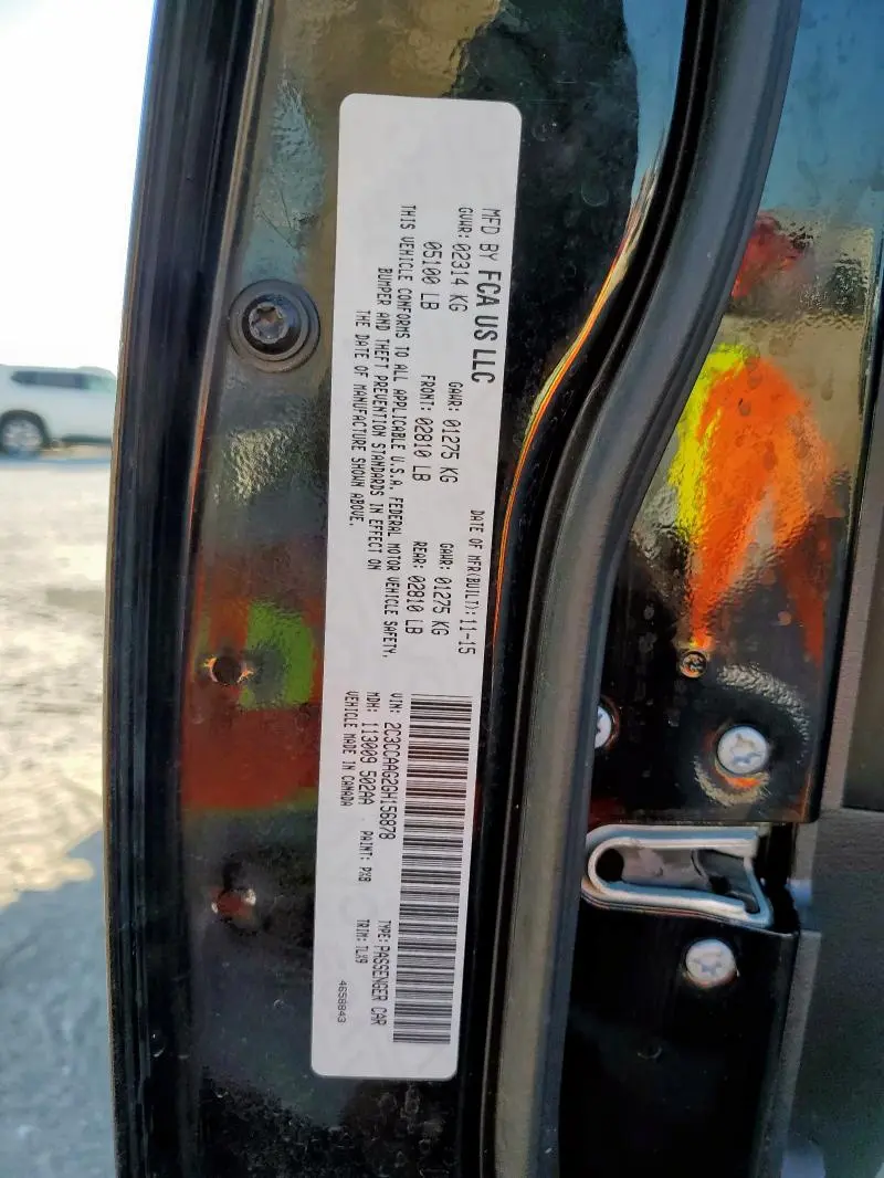 2016 CHRYSLER 300 LIMITED  