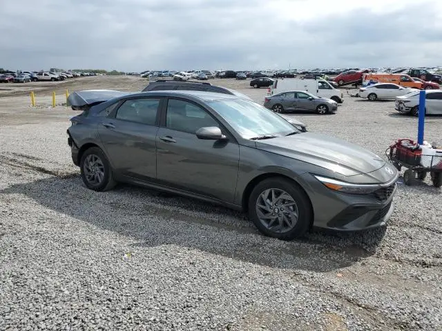 2024 HYUNDAI ELANTRA BLUE  