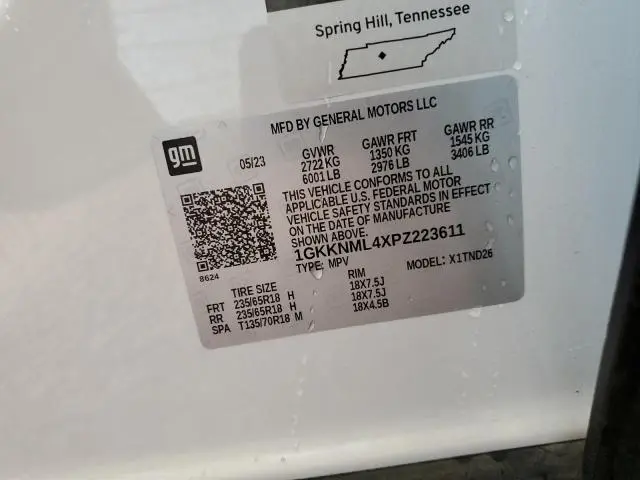 2023 GMC ACADIA SLT  