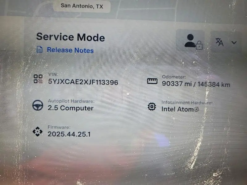 2018 TESLA MODEL X   