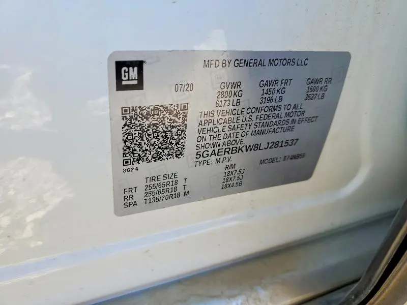 2020 BUICK ENCLAVE ESSENCE  