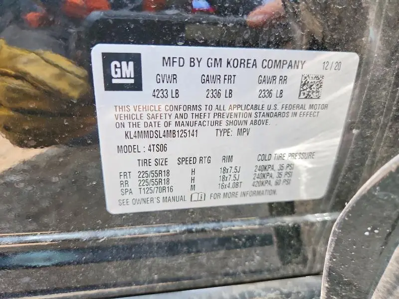 2021 BUICK ENCORE GX SELECT  