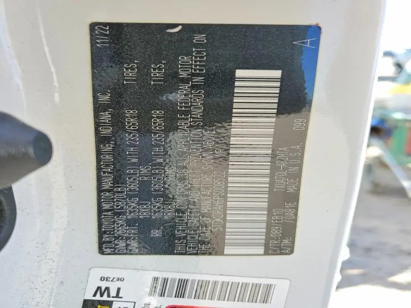 2023 TOYOTA HIGHLANDER L  