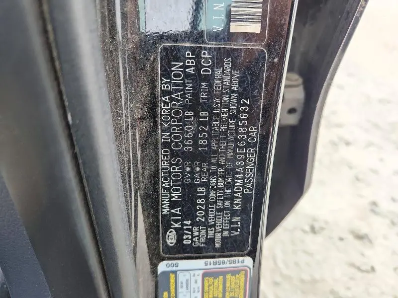 2014 KIA RIO LX  