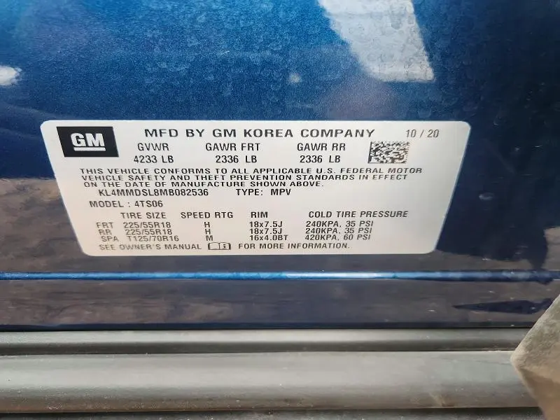 2021 BUICK ENCORE GX SELECT  