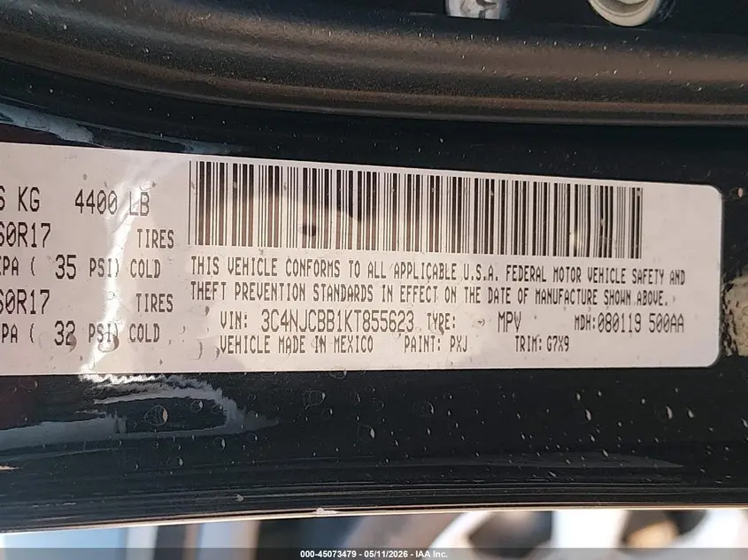 2019 JEEP COMPASS LATITUDE FWD