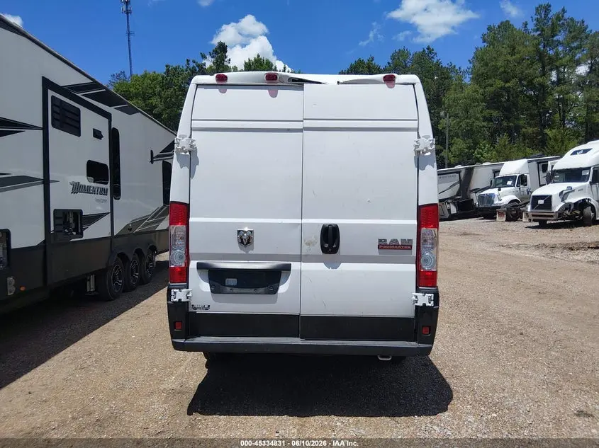 2022 RAM PROMASTER 3500 CARGO VAN HIGH ROOF 159 WB EXT