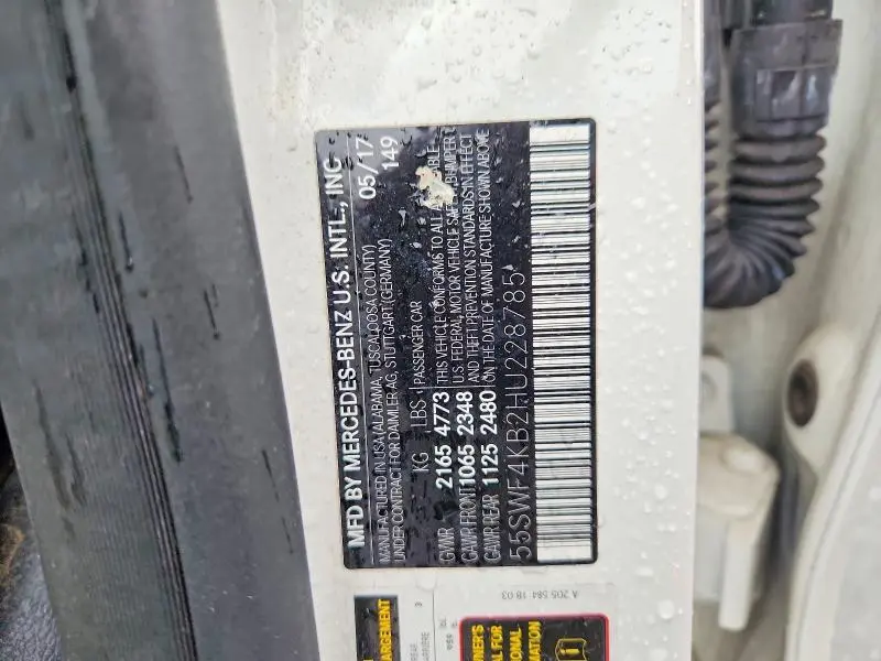 2017 MERCEDES-BENZ C 300 4MATIC  