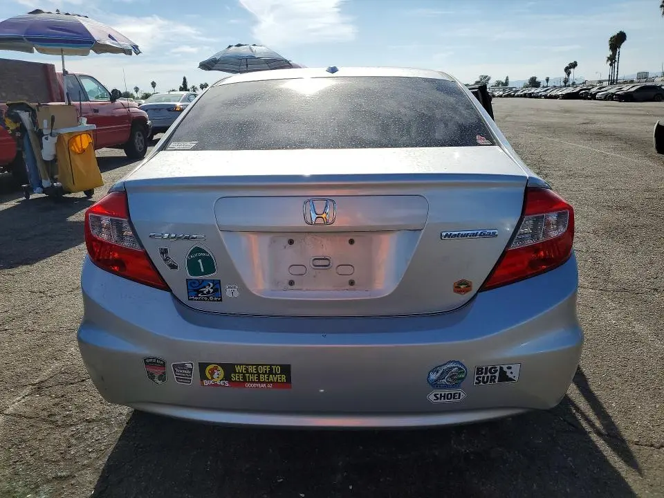 2012 HONDA CIVIC NATURAL GAS  