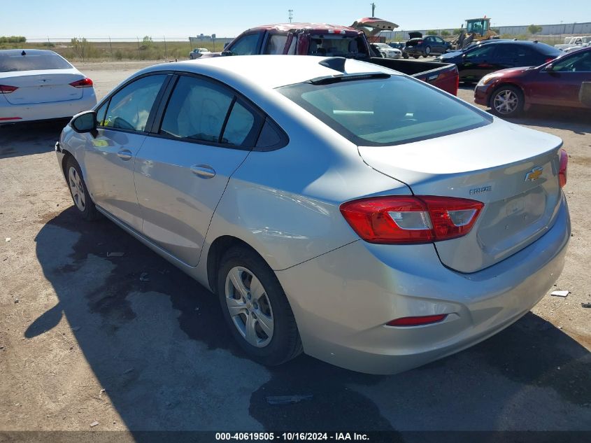 2017 CHEVROLET CRUZE LS AUTO