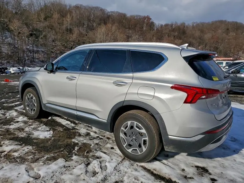 2021 HYUNDAI SANTA FE BLUE  
