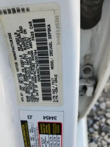 2010 TOYOTA COROLLA BASE  