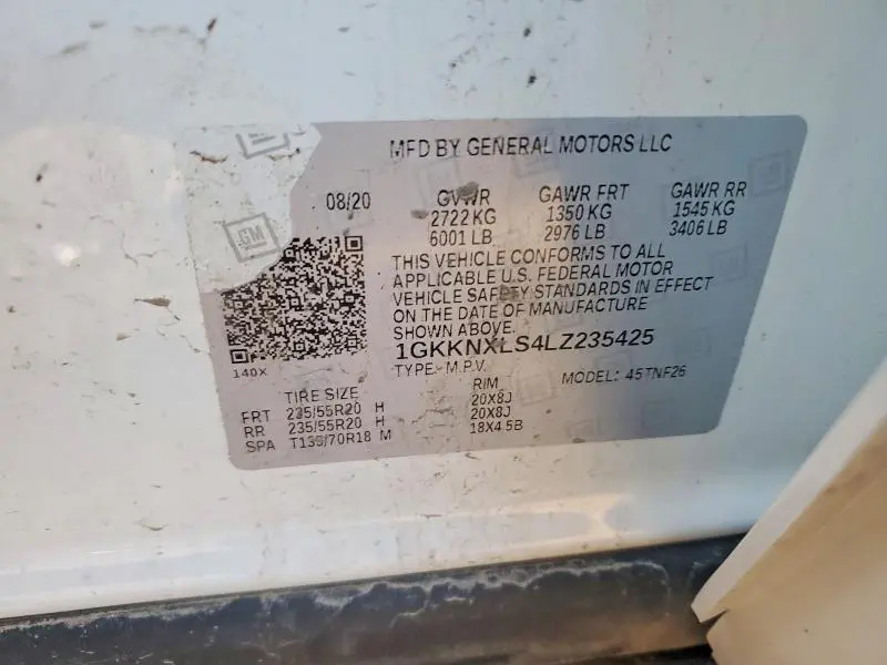2020 GMC ACADIA DENALI  