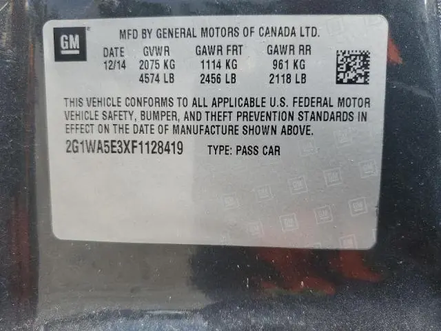 2015 CHEVROLET IMPALA LIMITED LS  