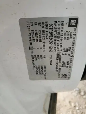 2011 GMC SIERRA K1500 SLT  