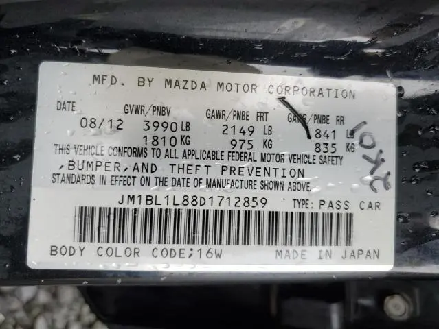 2013 MAZDA 3 I