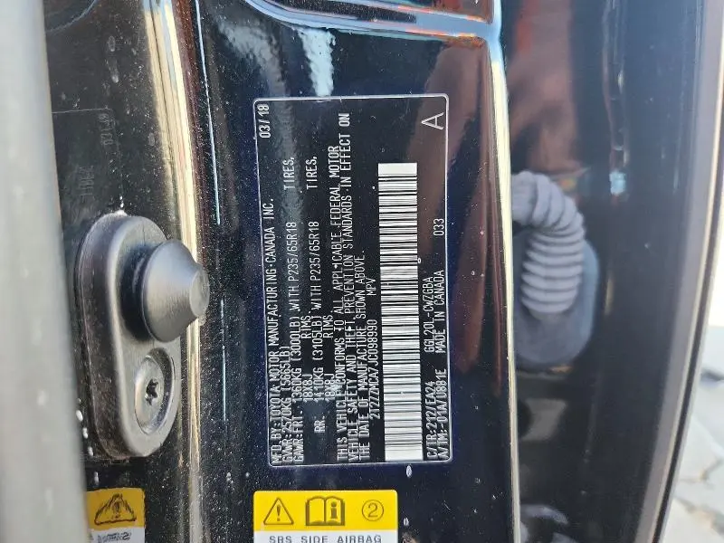 2018 LEXUS RX 350 BASE  