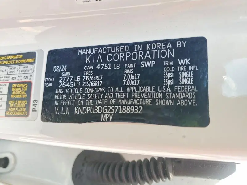 2025 KIA SPORTAGE LX  