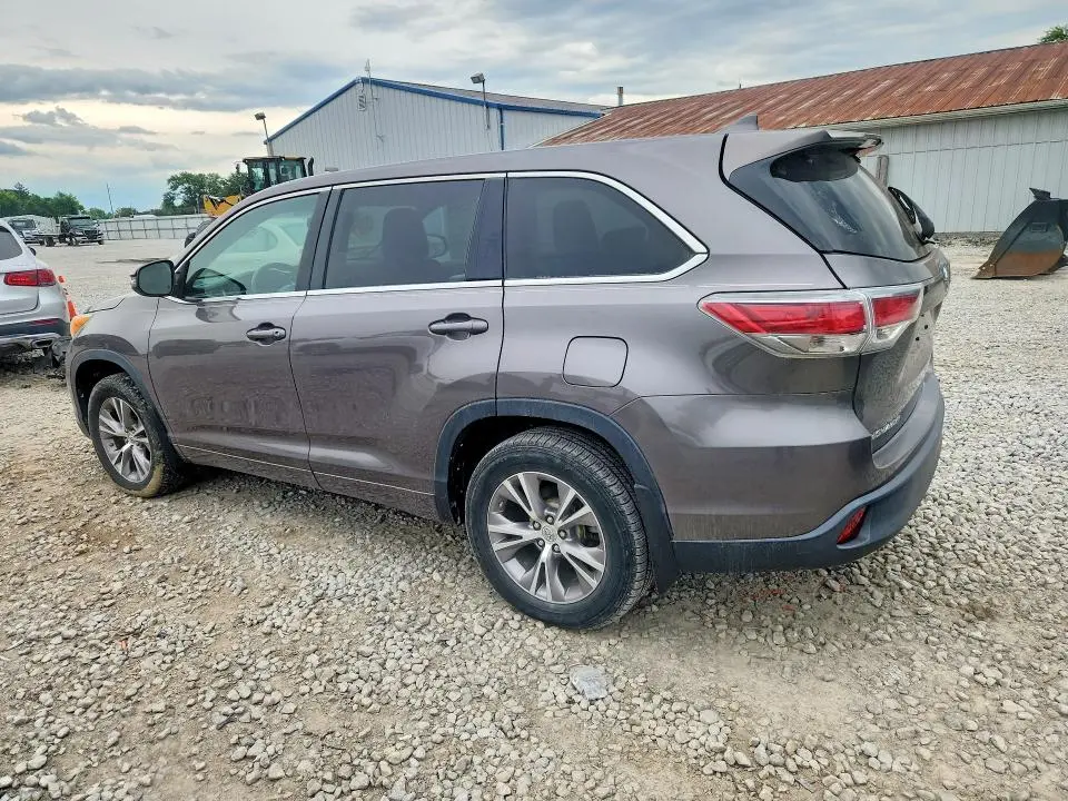 2014 TOYOTA HIGHLANDER LE PLUS  