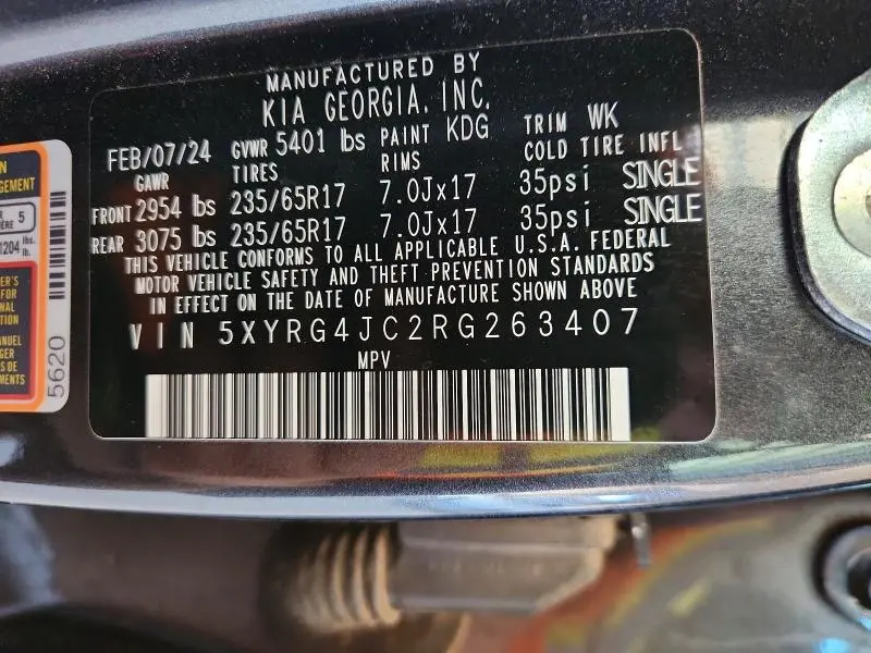 2024 KIA SORENTO LX  
