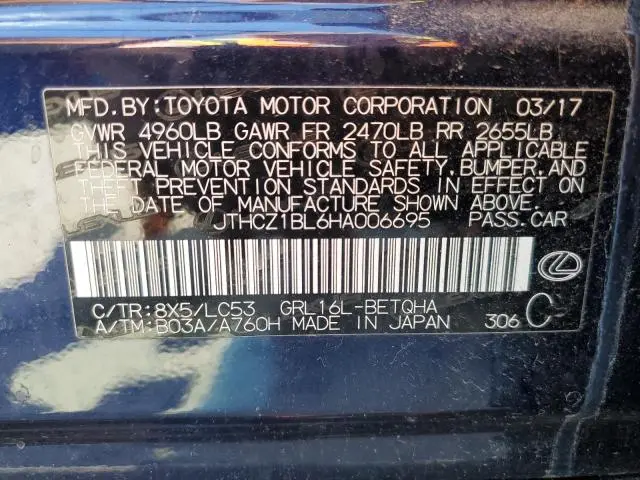 2017 LEXUS GS 350 BASE  