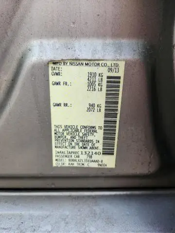 2014 NISSAN ALTIMA 2.5  