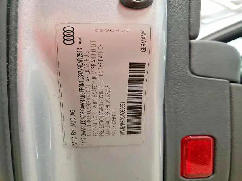 2018 AUDI A4 PREMIUM PLUS  