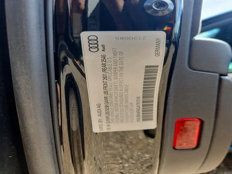 2018 AUDI S4 PREMIUM PLUS  