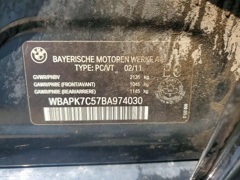 2011 BMW 328 XI  