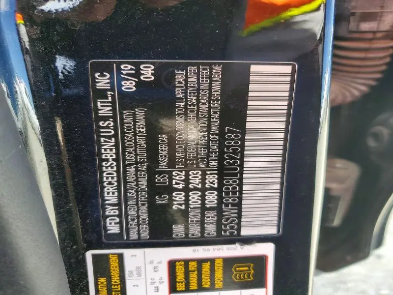 2020 MERCEDES-BENZ C 300 4MATIC  