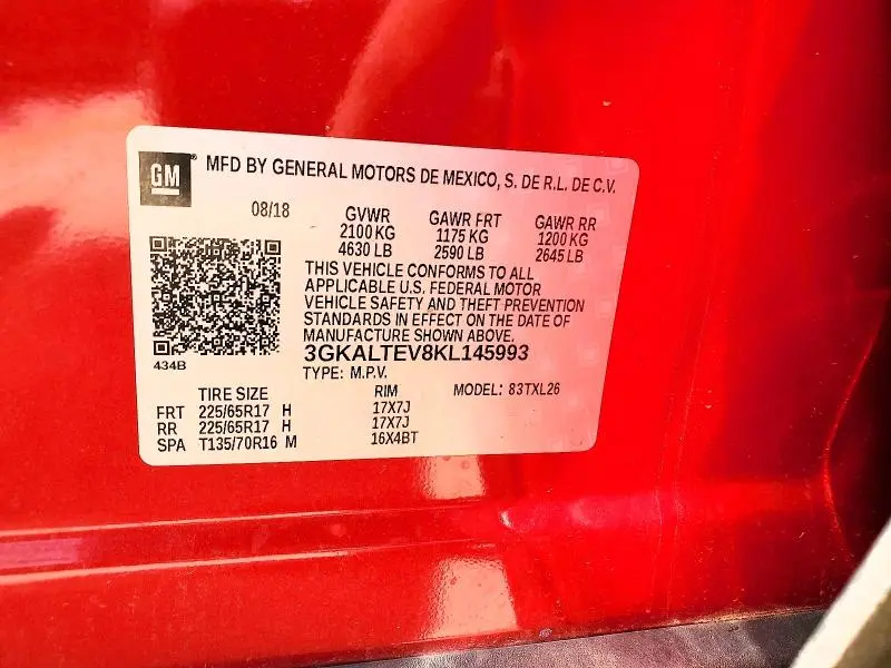 2019 GMC TERRAIN SLE  