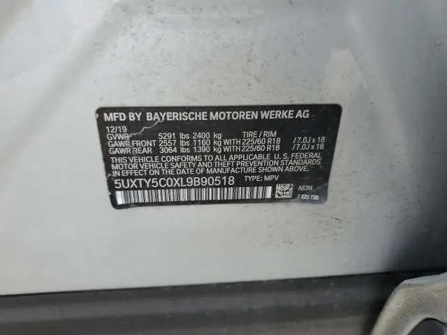 2020 BMW X3 XDRIVE30I  