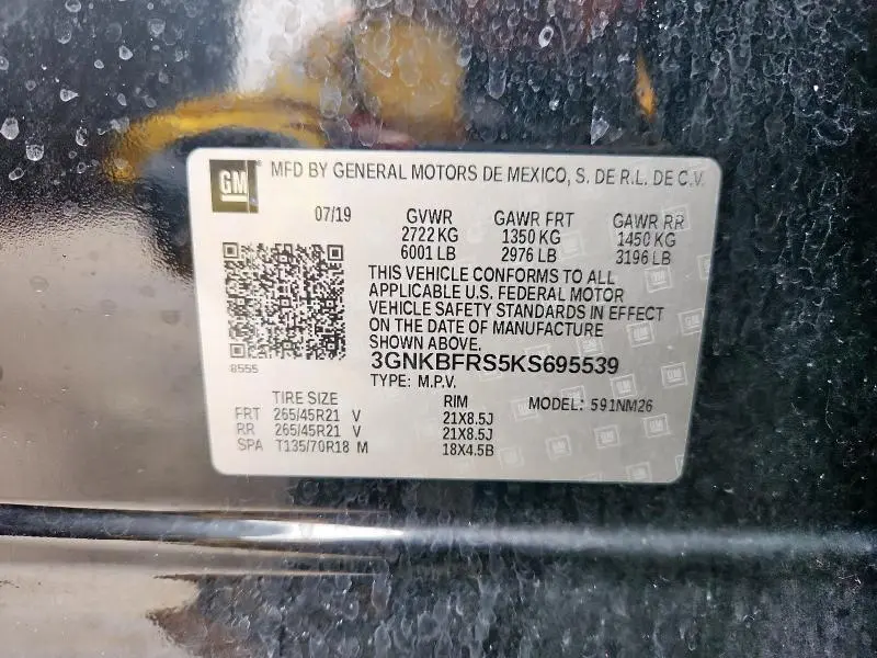 2019 CHEVROLET BLAZER PREMIER  