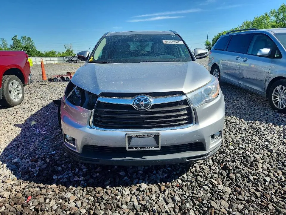 2016 TOYOTA HIGHLANDER LIMITED PLATINUM  