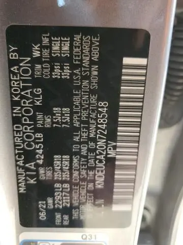 2022 KIA SELTOS NIGHTFALL  