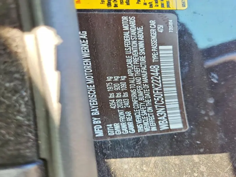 2015 BMW 428 I  