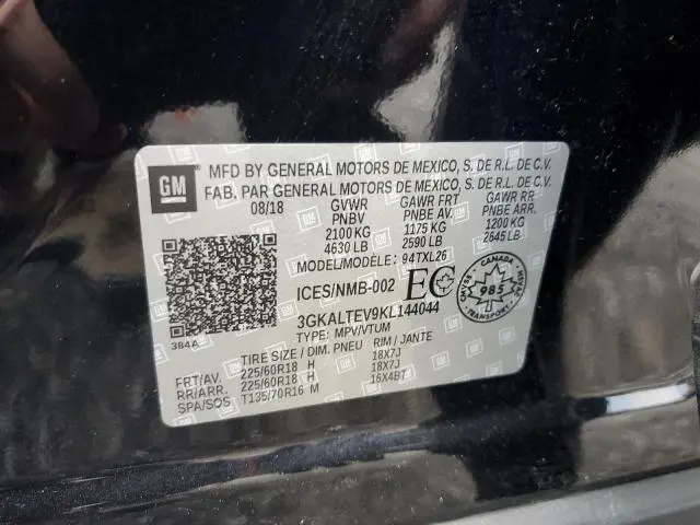 2019 GMC TERRAIN SLE  