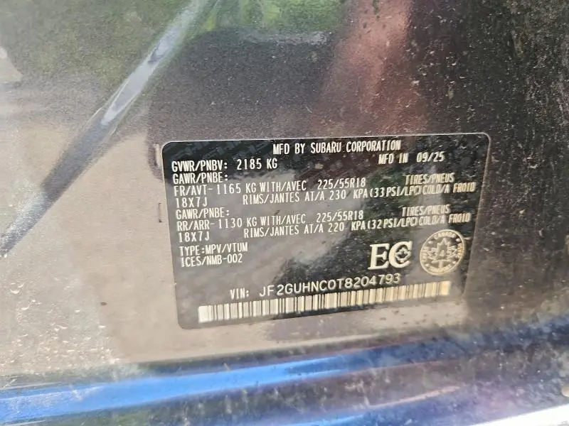2026 SUBARU CROSSTREK LIMITED  