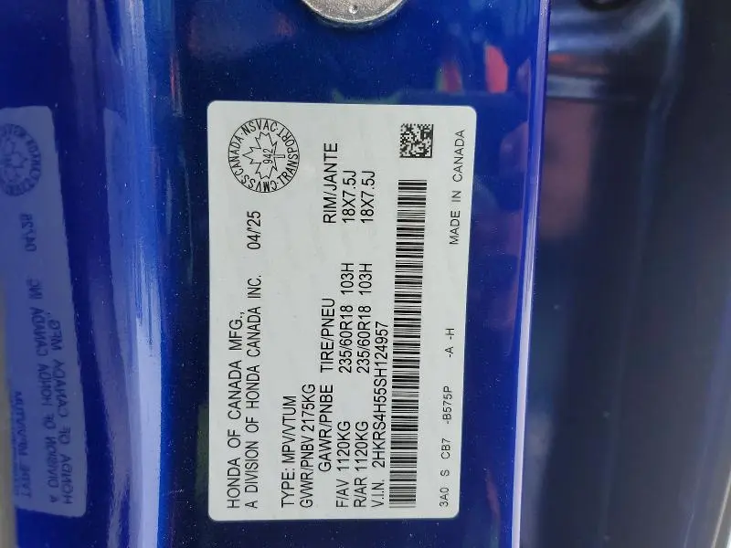 2025 HONDA CR-V SPORT  