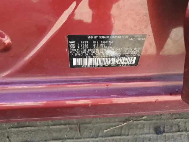 2020 SUBARU IMPREZA PREMIUM  