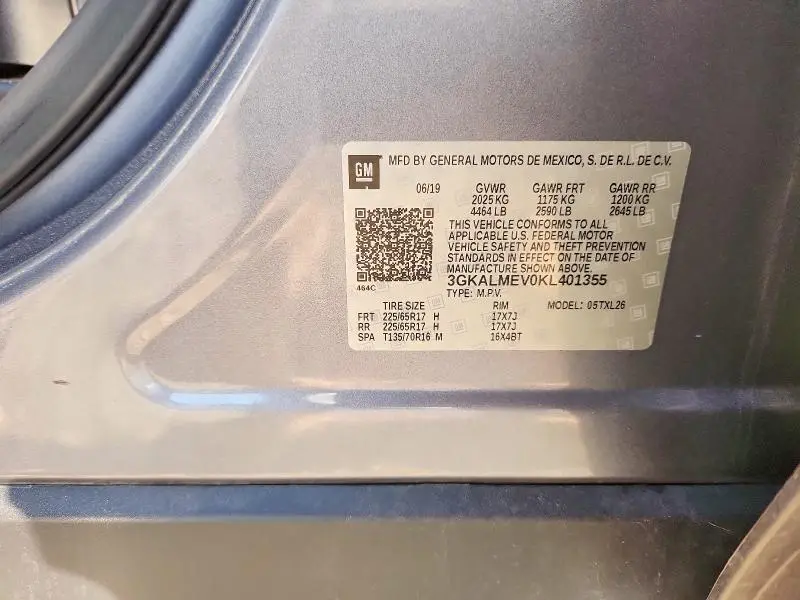 2019 GMC TERRAIN SLE  