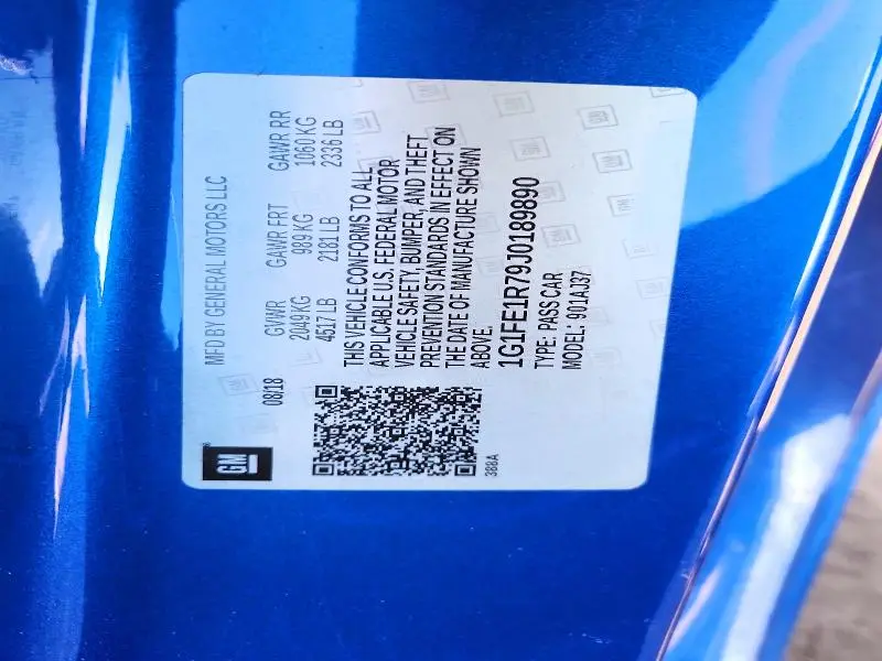 2018 CHEVROLET CAMARO SS  